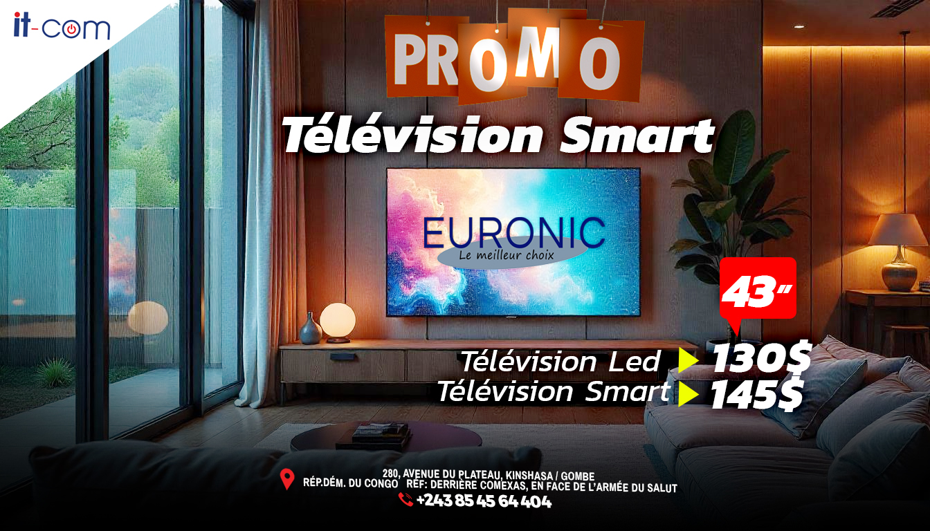 EURONIC LED and Smart Televisions.